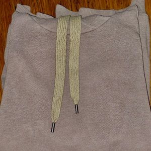 Gray/Green Oversized Hoodie